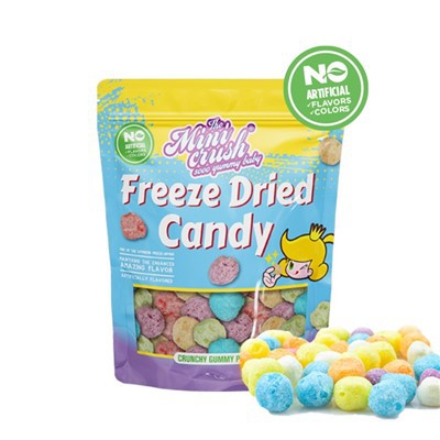 Zamrznjeno sušeni hrustljavi napihnjenci (naravna barva)